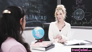Kimmy Kimm free use fucked by teacher Gray Perrier while parent meeting