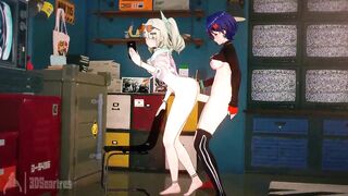 Belle (Zenless Zone Zero) Futa 3 DIMENSIONAL Compilation - The Finest Fresh Animations