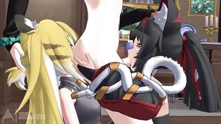 Belle (Zenless Zone Zero) Futa 3 DIMENSIONAL Compilation - The Finest Fresh Animations