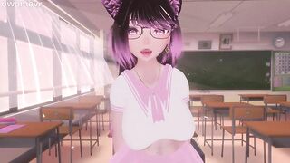 Sizzling Futa College Hooligan Coerces You To Penetrate Her Ideal Girlcock Taker POINT OF VIEW