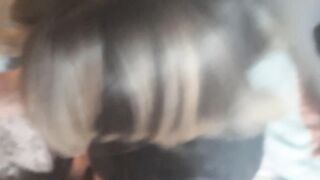 Sissy cd slut took a cumshot in her pussy