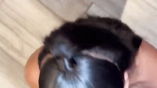 Black shemale take hard in her pussy