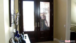 Gabriel D'Alessandro screws her TRANSSEXUAL wifey