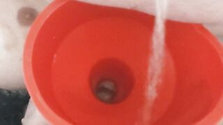 sissy pisswhore piss in own mouth pee funnel