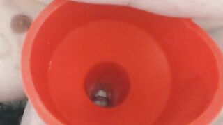 sissy pisswhore piss in own mouth pee funnel