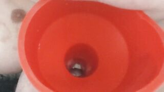 sissy pisswhore piss in own mouth pee funnel