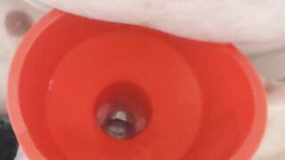 sissy pisswhore piss in own mouth pee funnel