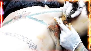 WE PAINT THE CULO AND THE ENVELOPE TO THE MEGA-BITCH, WE GET READY IT FOR THE NEXT FUCKFESTS