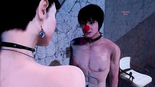 authoritative futa she-male and sumbissive masculine sub