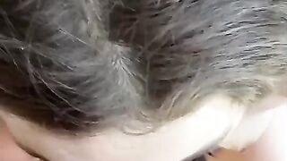 TRANSSEXUAL CARRIE's Captivating Gawp & Freckles Internal cumshot