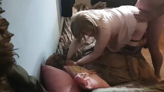 Dirty bitch fucked by her daddy