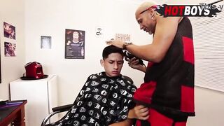 Providing my booty to the massive-dicked barber