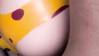 Transsexual Nbabunny Takes Big black cock Deep