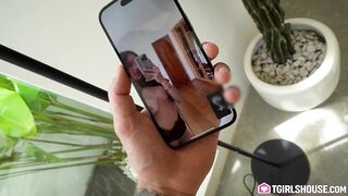 Hotwife On My Gf With My Trans Side Girl - TGIRLS PALACE