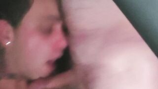 Twink love suck older gradpa big belly daddys on Woods at night