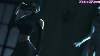 The Mysterious Silver Ladyboy of the Abandoned House (Animation) Exclsuive