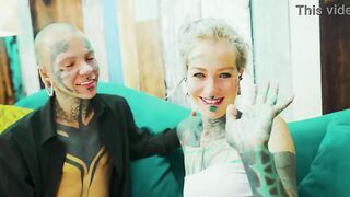 Inked Trans Lady All girl Have fun Muff Munching and Fucktoy