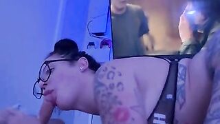 TRANSSEXUAL Blanco Inhale And Anal invasion Intercourse