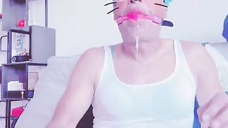 Secretz860 - Gasping Drool Spit Face