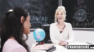 The Woke Education (Freeuse Trans Principal) - Trans On Lady