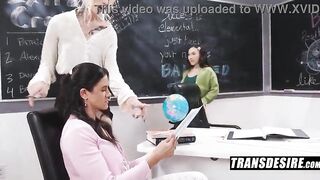 The Woke Education (Freeuse Trans Principal) - Trans On Lady