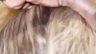 Trans Latina Guzzles BIG BLACK COCK With Relief