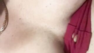 Tiny dick cum