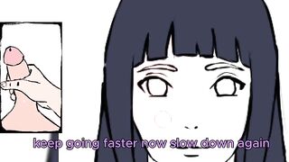Adult Hinata demonstrating off her rigid penis while holding her udders (Adult Parody of Naruto) Hermaphroditism Drawing Process ten Min Jerk Off Instructions Edging Contest