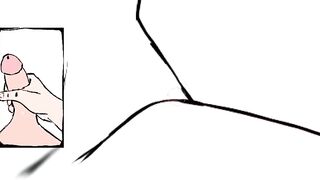 Adult Hinata demonstrating off her rigid penis while holding her udders (Adult Parody of Naruto) Hermaphroditism Drawing Process ten Min Jerk Off Instructions Edging Contest