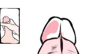 Adult Hinata demonstrating off her rigid penis while holding her udders (Adult Parody of Naruto) Hermaphroditism Drawing Process ten Min Jerk Off Instructions Edging Contest