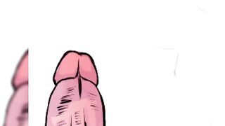 Adult Hinata demonstrating off her rigid penis while holding her udders (Adult Parody of Naruto) Hermaphroditism Drawing Process ten Min Jerk Off Instructions Edging Contest