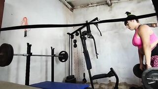 penetrating the bodacious dark haired Indian chick at the gym