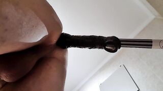 Franciscomorenovip - dual ejaculation with my fave giant fucktoy