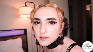 Harsh Intercourse With A Transsexual Dressed in A Virginity Belt In The Apartment