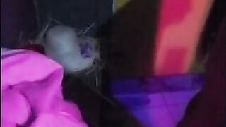 free-for-all pv Amateur - three Chicks providing oral jobs in a pub douche in trio Men