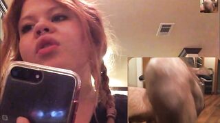 sissy cum slut getting fully exposed on webcam