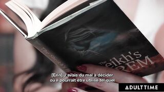 ADULT TIME - Trans Ariel Demure Smashes In Public Library W/O Getting Caught - FRENCH SUBTITLES