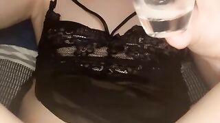 Femboy Jessica Bloom Urethral Sounding Pop-shot Giant Explosion With Jizz Gulp