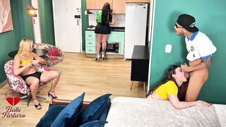 My foreign pals were providing each other oral jobs and taking my beau to their hook-up, right behind my back (TOTAL VID ON CRIMSON)