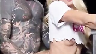 Balcony Plow For This Light-haired Lean Femboy