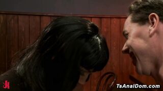 Yasmin Lee Vern Hopkins TS Cocksucking Anal Blowjob Cock Worship Deep Throat Fuck