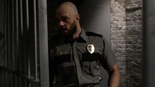 Fresh TRANSSEXUAL inmate anal invasion banged by crazy warden