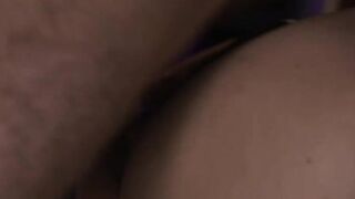 Tgirl luvs her bfs fresh rubbin' abilities