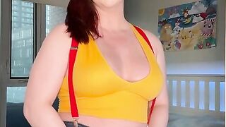 Bodacious Trans Misty Costume play POINT OF VIEW