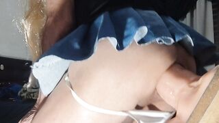 Monster dildo anal 40sd