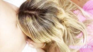 amateur tear up t-girl handballing rigid