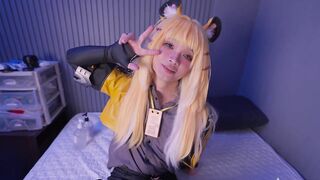 Insane Femboy Honey With A Gigantic Salami