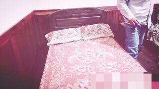 Making a passive crossdresser squeal in couch