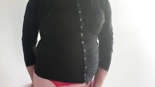 Stephanie Luvsit jizzing from large man sausage