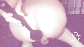 First-ever time attempting a whisk in my bootie and it was mischievous!